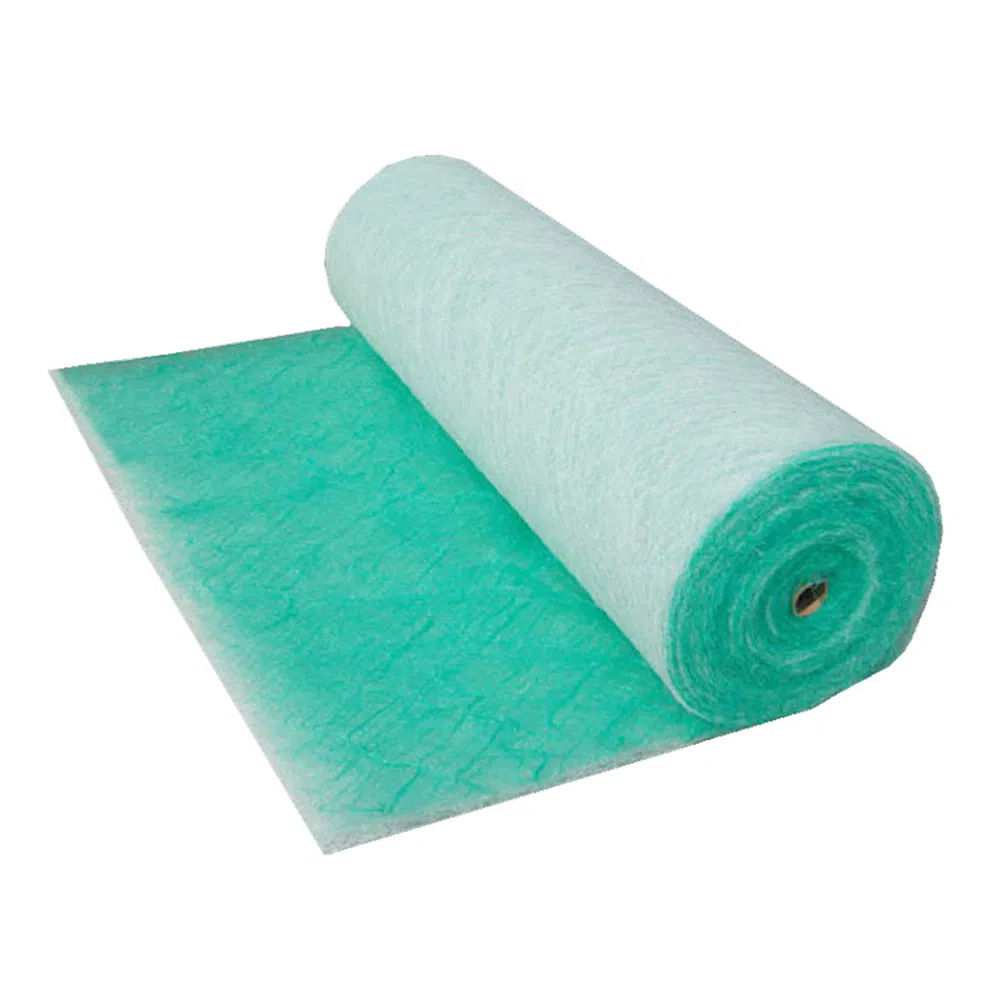 Meio filtrante de piso para cabine de pintura industrial