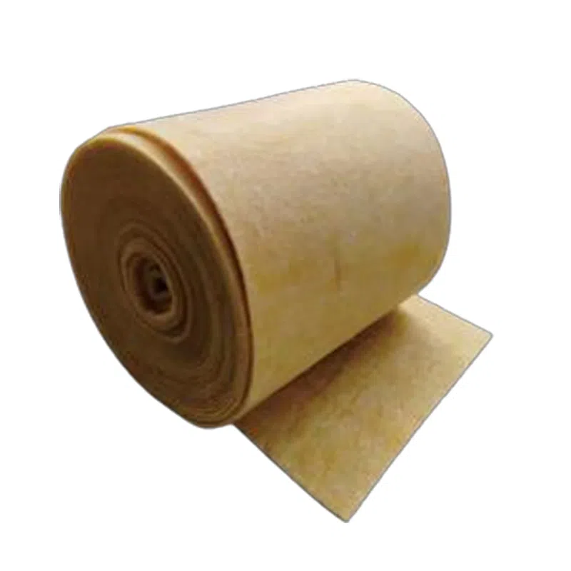 Gelbe hochtemperaturbeständige Filterwatte