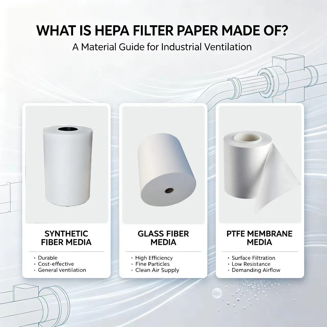 De Que É Feito o Papel de Filtro HEPA? Um Guia de Materiais
